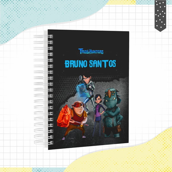 Kit Volta às Aulas Completo PERSONALIZADO - Caçadores Trolls