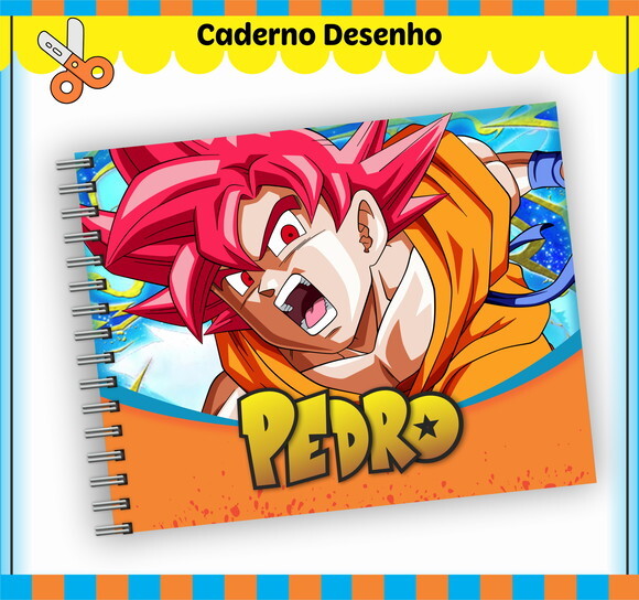 Kit Volta às Aulas Completo Personalizado - Dragon Ball