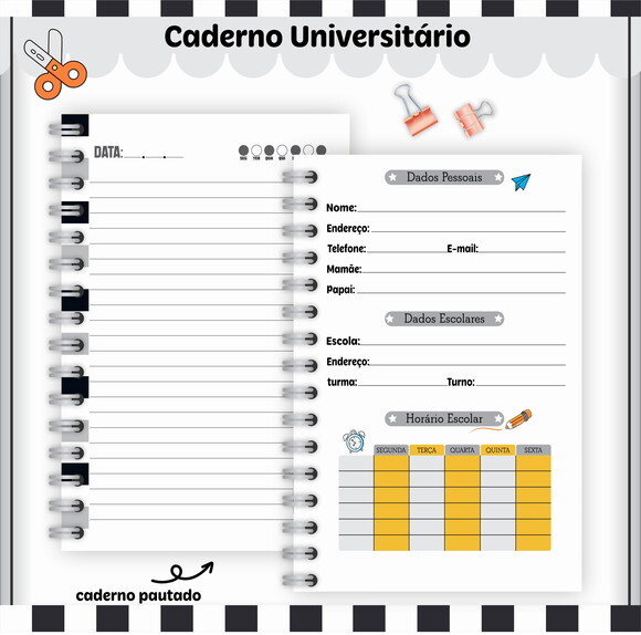Kit Volta às Aulas Completo Personalizado - Liga da Justiça