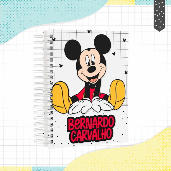 Kit Volta às Aulas Completo PERSONALIZADO - Mickey Mouse