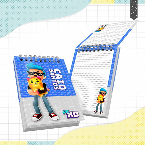 Kit Volta às Aulas Completo PERSONALIZADO - PK XD Menino 01
