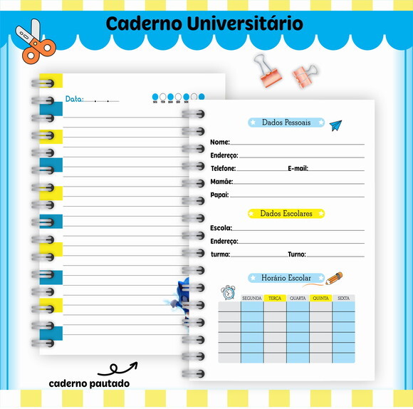 Kit Volta às Aulas Completo Personalizado - Sonic