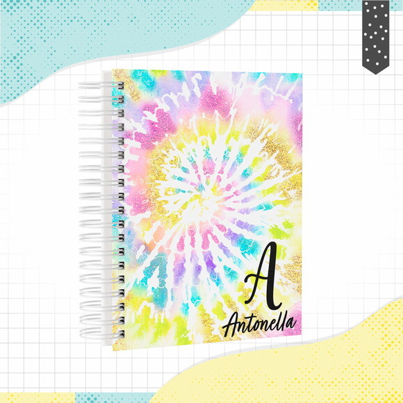 Kit Volta às Aulas Completo PERSONALIZADO - Tie Dye 01