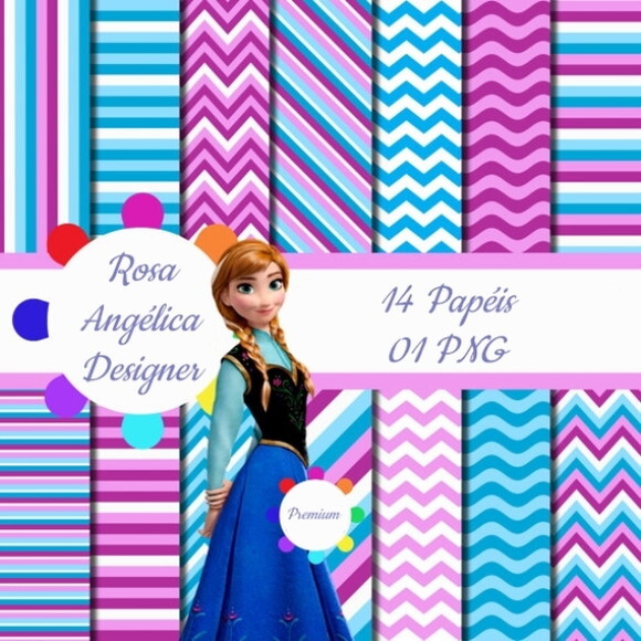 Pack - Kit Digital Frozen (05 Kits)