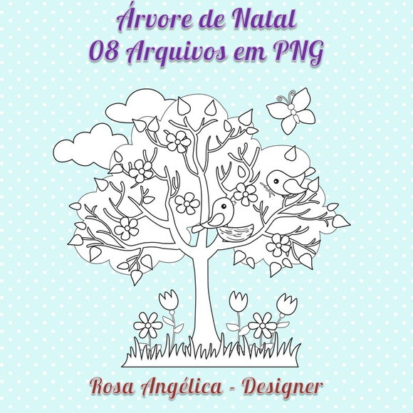 Pack Kit Arquivo Digital em PNG Natal 04 (05 Kits)