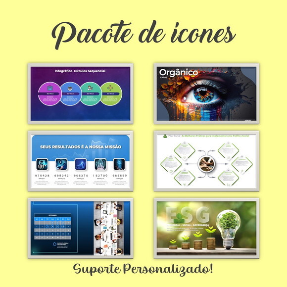 Templates Power Point Slides Profissionais e Empresariais