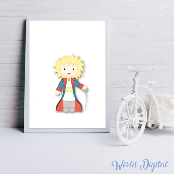 Trio de Quadros Decorativos - Arquivo Digital em PDF