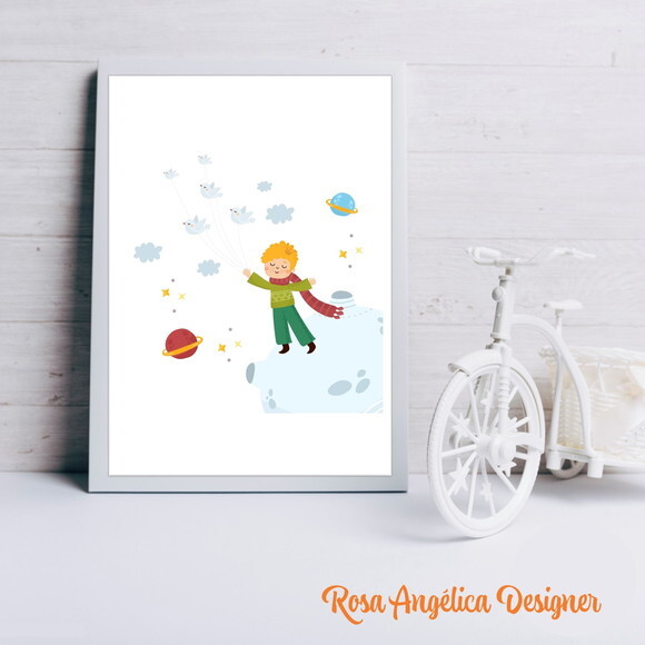 Trio de Quadros Decorativos - Arquivo Digital em PDF