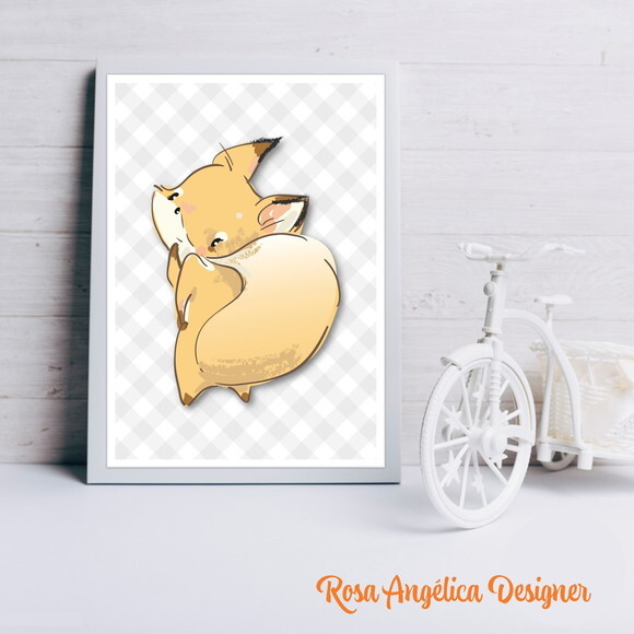 Trio de Quadros Decorativos - Arquivo Digital em PDF