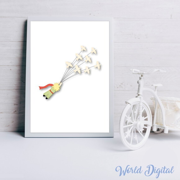 Trio de Quadros Decorativos Personalizado - Arquivo Digital