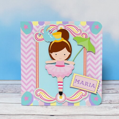 Convite Circo Menina