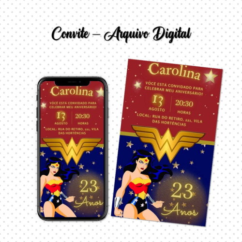 Convite Digita Mulher Maravilha 05