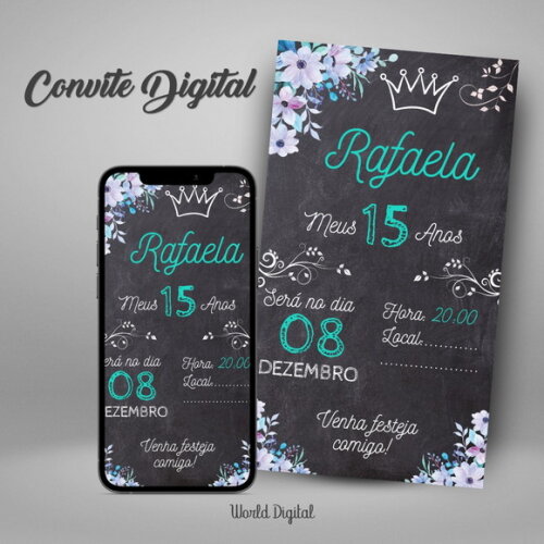 Convite Digital 15 Anos 01