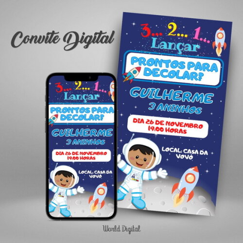 Convite Digital Astronauta 02