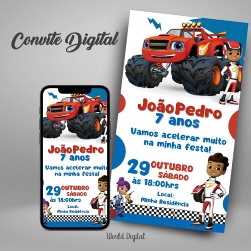 Convite Digital Blaze 02