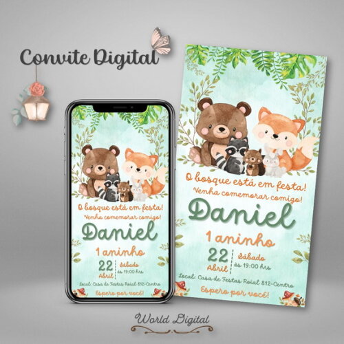 Convite Digital Bosque Menino 01