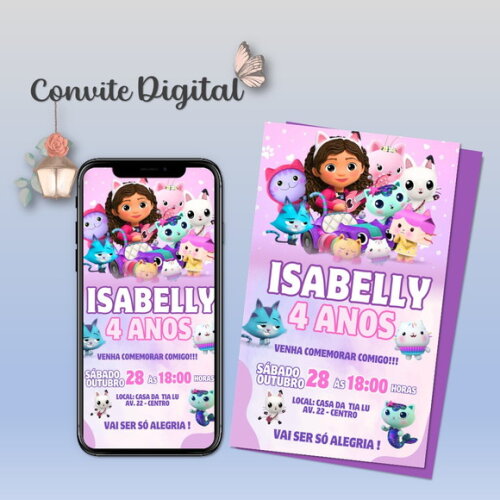 Convite Digital Casa Mágica da Gabby 04