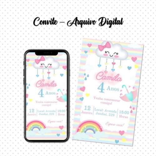 Convite Digital Chuva de Amor 01