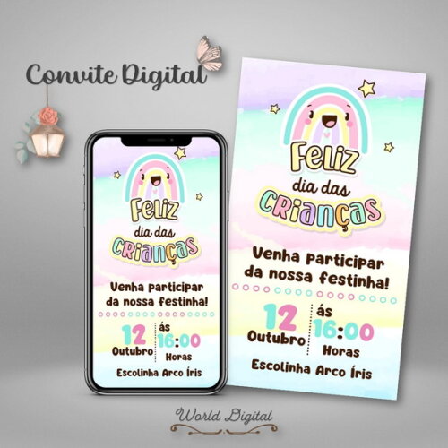 Convite Digital Dia das Crianças 02