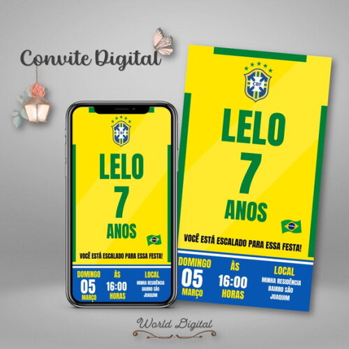 Convite Digital Futebol 01