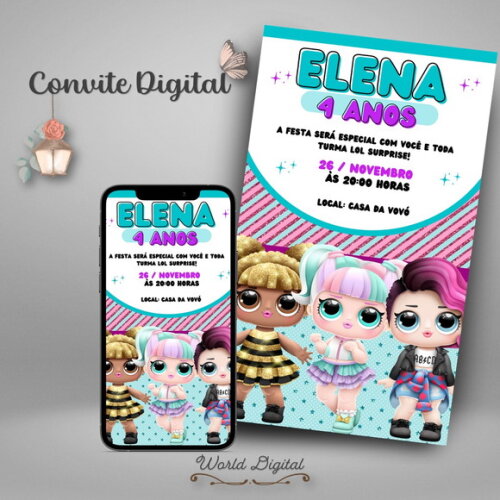 Convite Digital Lol Surprise 03