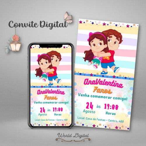 Convite Digital Maria Clara & Jp