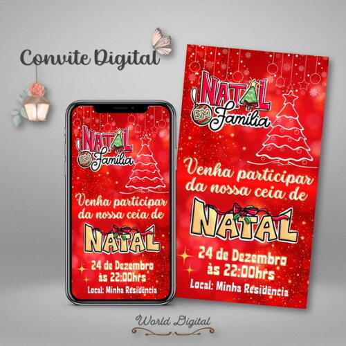 Convite Digital Natal