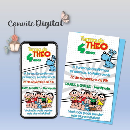 Convite Digital Turma da Mônica 19