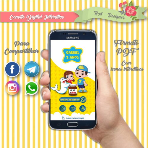 Convite Interativo Lucas Netto