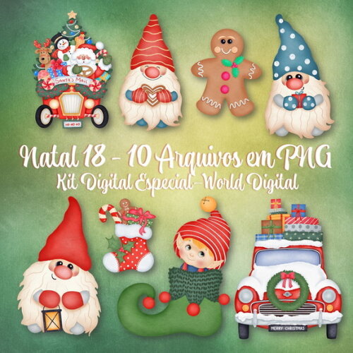 Kit Arquivo Digital em PNG Especial Natal 18