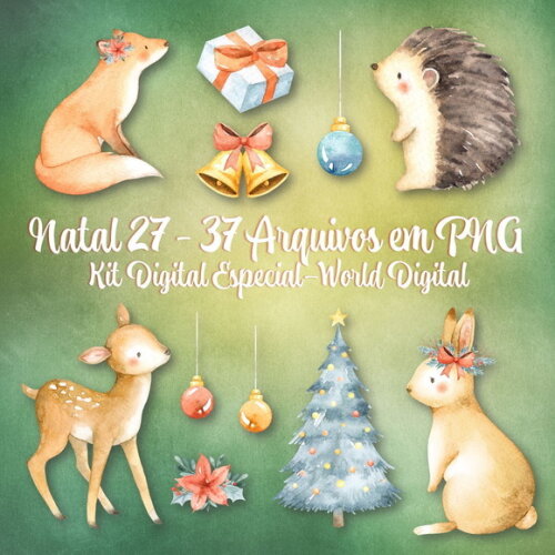 Kit Arquivo Digital em PNG Especial Natal 27