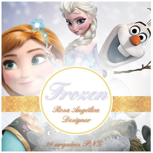 Kit Arquivo Digital em PNG Frozen 08