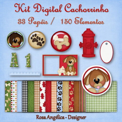 Kit Digital Cachorrinho