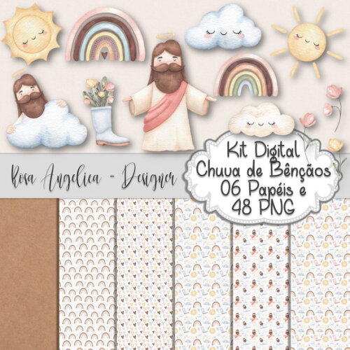 Kit Digital Chuva de Bençãos