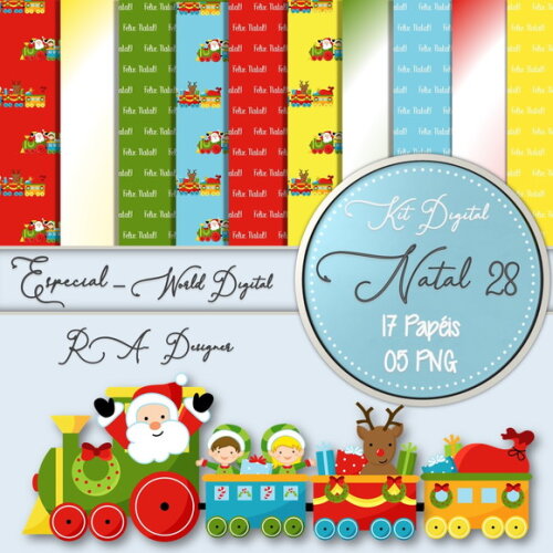 Kit Digital Completo Especial Natal 28