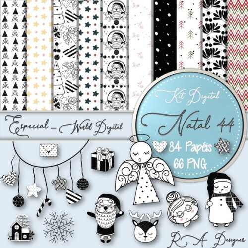 Kit Digital Completo Especial Natal 44