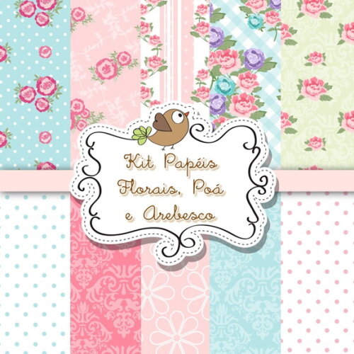 Kit Digital Floral