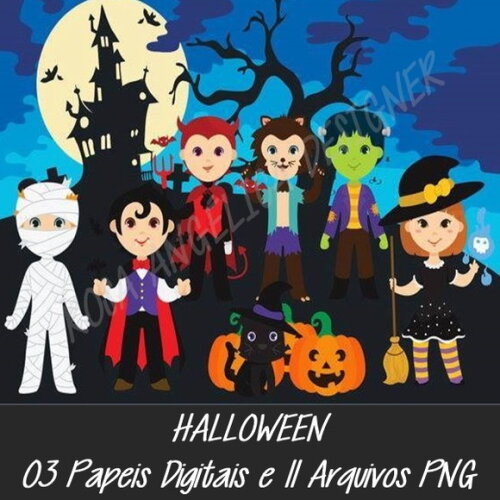 Kit Digital Halloween