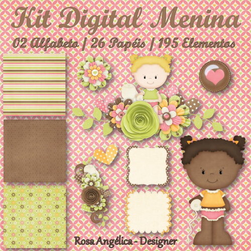 Kit Digital Menina