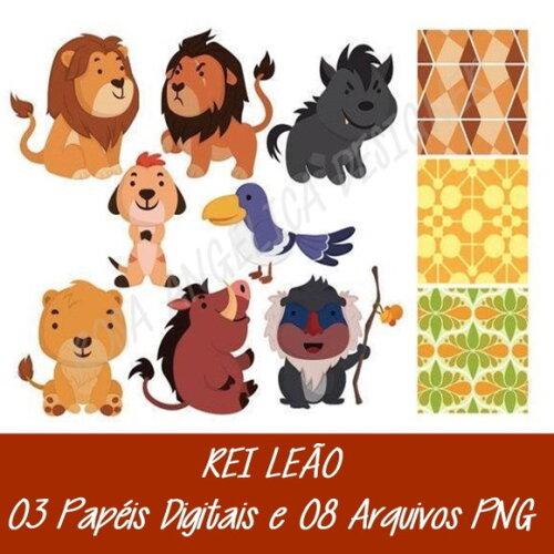 Kit Digital Rei Leão