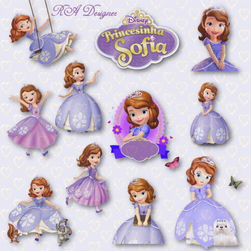 Kit Digital Tema Princesa Sofia 04