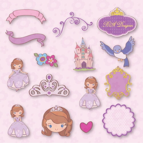 Kit Digital Tema Princesa Sofia 03
