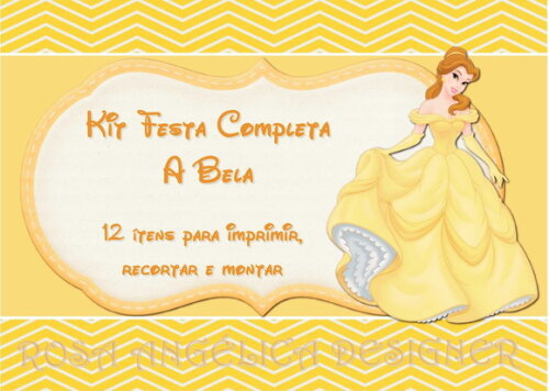Kit Festa A Bela - Digital