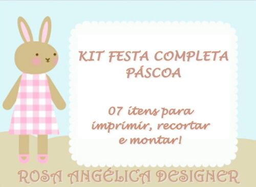 Kit Festa Páscoa - Digital
