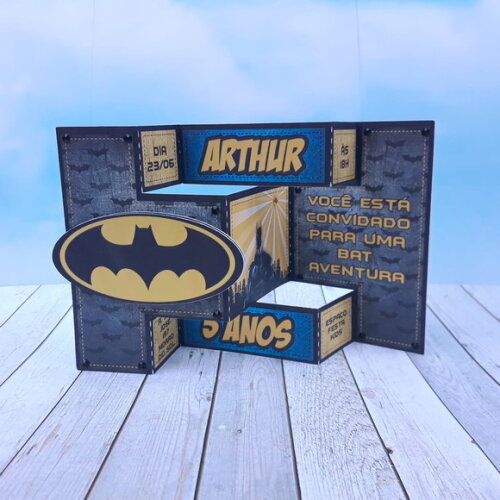 Kit Festa Pronta Batman - Digital