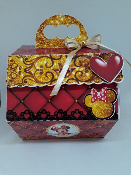 Kit Festa Pronta Minnie Vermelha Luxo