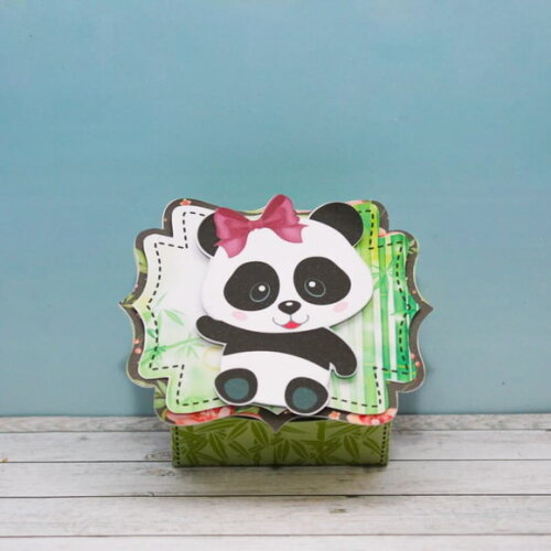 Kit Festa Pronta Urso Panda - Arquivo Digital