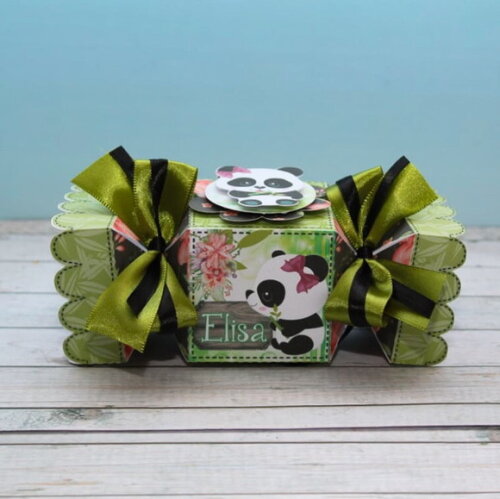 Kit Festa Pronta Urso Panda - Arquivo Digital