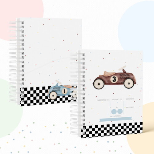 Kit Maternidade Completo Personalizado - Carro