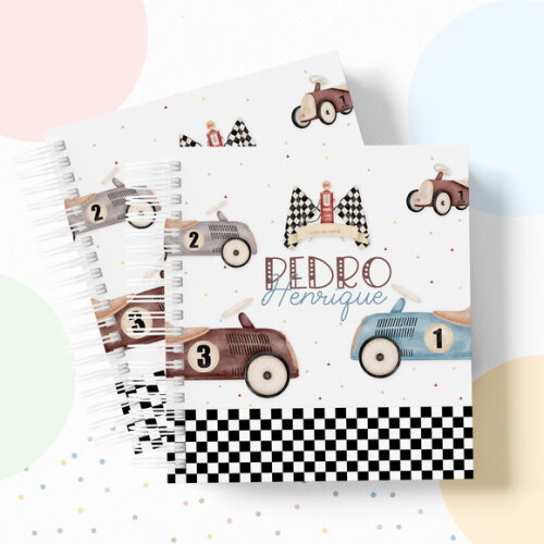 Kit Maternidade Completo Personalizado - Carro